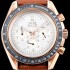 레플리카 [오메가] 남성용 스피드마스터 311.32.42.30.01.001 문워치 기념 리미티드 에디션 스피디 튜즈데이 18K 로즈골드 케이스 크로노그래프 화이트 다이얼 스위스 쿼츠 무브먼트 OMG0540  