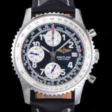 레플리카 [브라이틀링] 남성용 네비타이머 1 크로노그래프 오토매틱 A7750타입 41미리 메탈시계 블랙다이얼 BRE75973  