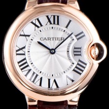 레플리카 [까르띠에] 남성용 신형 UP!! 발롱블루 드 까르띠에 W6900456 18K로즈골드 화이트 실버 썬더스트 다이얼 오토매틱 무브먼트 CAR0030  