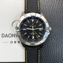 레플리카 [브라이틀링] 남성용 어벤져 지엠티 44mm 나일론줄 오토매틱 2836-2 타입 블랙 다이얼 bre6058  