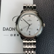 레플리카 [오메가] 남성용 드빌 프레스티지 434.10.40.20.02.001 오토매틱 Cal.8800타입 40mm 메탈줄 화이트 다이얼 omg20209  