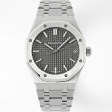 레플리카 [오데마피게] 남성용 로얄오크 15500ST.OO.1220ST.02 41mm 오토매틱 Cal.4302 무브먼트 그레이 다이얼 aud6539  