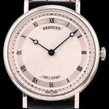 레플리카 [브레게] 남성용 클래식 No.1747 씨리즈 화이트 다이얼 오토매틱 무브먼트 BRG4210  