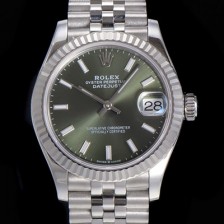 레플리카 [로렉스] 여성용 2021신상 데이져스트 오토매틱 ETA-2688 31mm 메탈줄 그린 다이얼 rol82157  