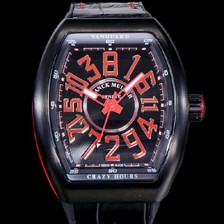 레플리카 [프랭크뮬러] 남성용 V 45 SC DT 뱅가드 2824 므브먼트 오토매틱 44미리 PVD코팅 케이스 러버밴드 블랙다이얼 FRA79487  