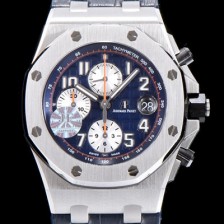 레플리카 [오데마피게] 남성용 NEW MOVT UP!! 로얄오크 오프쇼어 26470ST.OO.A027CA.01 블루 테마 에디션 크로노그래프 블루 와플 다이얼 오토매틱 무브먼트 AUD0201  