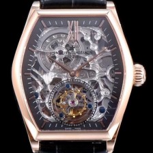 레플리카 [바쉐론콘스탄틴] 남성용 말테 컴플리케이션 투어빌론 신형 모델 업데이트!! 18k 로즈골드 스켈레톤 다이얼 아시안 투어빌론 탑재 신형 무브먼트 VAC0204  
