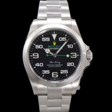 레플리카 [로렉스] 남성용 신형 에어킹 M126900-0001 오이스터 워치 오토매틱 3230 타입 블랙 다이얼 ROL0513  