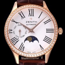 레플리카 [제니스] 남성용 22.2310.69281.C709스위스 쿼츠 로즈골드 화이트 다이얼 ZEN040  