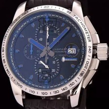 레플리카 [쇼파드] 남성용 클레식 레이싱 밀레 밀레밀리아 1000 모델 크로노그래프 블랙 다이얼 일본산 쿼츠 무브먼 CHO0410  