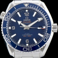 레플리카 [오메가] 남성용 시마스터 플래닛 오션600M 215.30.44.21.03.001 코-액시얼 마스터 크로노미터 블루 다이얼 브레이슬릿 오토매틱 무브먼트 OMG05067  