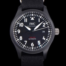 레플리카 [아이더블유씨] 남성용 파일럿 IW326906 마크 탑건 에디션 오토매틱 40mm 세라믹재질 나토천/가죽줄 믹스 블랙다이얼 iwc29048  