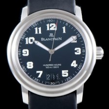 레플리카 [블랑팡] 남성용 레만 2150-1130m-63 더블 윈도 빅데이트 40MM UP!! 블랙 밀리터리 다이얼 Cal.6950 오토매틱 무브먼트 BLA4201  