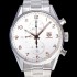 레플리카 [태그호이어] 남성용 까레라 칼리버 1887 크로노그래프 화이트 다이얼 7750 오토매틱 TAG4210  