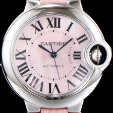 레플리카 [까르띠에] 여성용 발롱블루 2019신상 33mm 핑크 다이얼 오토매틱 무브먼트 CAR0550  