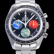 레플리카 [오메가] 남성용 스피드마스터 문워치 크로노그래프 문투말스 수동형 42미리 메탈줄 블랙다이얼 OMG79514  