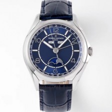 레플리카 [바쉐론콘스탄틴] 남성용 피프티식스 4000E/000A-B548 컴플리트 캘린더 문페이즈 오토매틱 2460 QCL/1 무브먼트 블루 다이얼 vac1172  