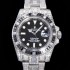 레플리카 [로렉스] 남성용 서브마리너 풀 다이아몬드 셋팅 오토매틱 Cal.3135 무브 40mm 블랙다이얼 rol5113  