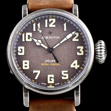 레플리카 [제니스] 남성용 파일럿 11.1943.679/63.C800 클래식 파일럿 타입20 신제품!!그레이 샌드 다이얼 오토매틱 무브먼트 ZEN4200  