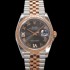 레플리카 [로렉스] 남성용 데이저스트 m126231 18K 로즈골드 로마인덱스 36mm 오토매틱 Cal.3235 무브먼트 그레이 다이얼 rol5362  