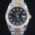 레플리카 [로렉스] 남성용 1:1 퀄리티 데이져스트 126333 최상위 고가형제품!! 41mm고급스러운 18K 옐로우골드 포금 블랙 다이얼 오토매틱 무브먼트 ROL12301  