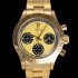 레플리카 [로렉스] 남성용 1965년 모델 클래식  코스모그래프 데이토나  Ref.6239 수동감기/기계식 37mm 18K옐루골드 스크류 다운 푸셔 메탈줄 골드다이얼 rol5191  