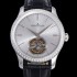 레플리카 [예거르꿀트르] 남성용 마스터 그랜드 트레디션 1662451 오토매틱 투어빌론 798타입  42mm 보석다이아드베젤 가죽시계 실버다이얼   jag18462  