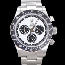 레플리카 [로렉스] 남성용 데이토나 6263 오토매틱 크로노그래프 ETA 7750-2 타입 40mm 메탈줄 화이트다이얼  rol6488  