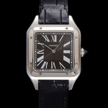 레플리카 [까르띠에] 남여공용 산토스 W2SA0015 쿼츠 43.5mm M 사이즈 블랙 다이얼 car69327  