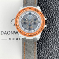 레플리카 [로렉스]남성용 데이토나 DIW 포지드카본 커스텀 40미리 크로노그래프 오토매틱 Cal.4130 무브먼트 그레이 다이얼 rol5658  