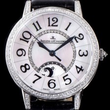 레플리카 [예거르꿀르뜨] 남성용 랑데부 나잇&데이 3442440 레이디 워치 최상급 다이아몬드 세팅 문페이즈 자개 다이얼 오토매틱 무브먼트 JAG0410  