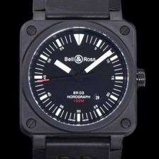 레플리카 [벨엔로즈] 남성용 BR03-92 다이버 세라믹 오토매틱 9015 타입 42mm 우레탄줄 블랙 다이얼 bel80302  