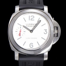 레플리카 [파네라이] 남성용 루미노르 PAM01342 화이트 다이얼 44mm 오토매틱 수동형 무브먼트 PAN4827  