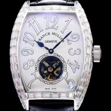 레플리카 [프랭크뮬러] 남성용 커벡스 화이트 다이얼 오토매틱 무브먼트 FRA0400  