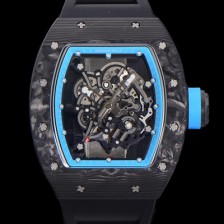 레플리카 [리차드밀레] 남성용 RM055 NTPT 카본케이스 50미리 스켈레톤 다이얼 기계식 수동형 무브먼트 RIC73876  