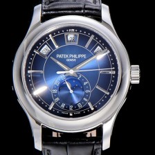레플리카 [파텍필립]남성용 애뉴얼 캘린더 Ref 5205G 칼리버 324 S C 오토매틱 스페셜모델 블루다이얼 JAG70695  
