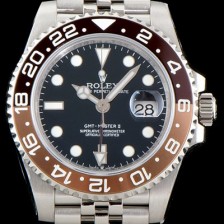 레플리카 [로렉스] 남성용 업그레이드 모델!! 지엠티 마스터II 126710BLRO-0001 듀얼 타임 브라운/쵸코 투톤 24시간 회전 베젤 블랙 다이얼 5선 쥬빌리 브레이슬릿 오토매틱 무브먼트 ROL0500  