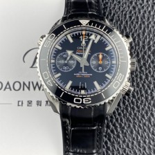 레플리카 [오메가] 남성용 씨마스터 신제품 232.32.46.51.01.003 플래닛 오션 600m 코액시얼 마스터 크로노미터 45.5mm 크로노그래프 오토매틱 Cal.9900 타입 블랙 다이얼 omg0243  