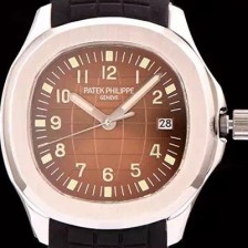 레플리카 [파텍필립] 남성용 애쿼노트 아쿠아넛 졈보 스틸 시리즈 브라운 다이얼 PAT0403  