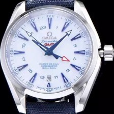 레플리카 [오메가] 남성용 시마스터 지엠티 화이트 다이얼 오토매틱 무브먼트 OMG0314  