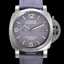 레플리카 [파네라이] 남성용 PAM01357 루미노르 마리나 오토매틱 Cal P.9010 타입 44mm 가죽줄 그레이다이얼 pan1159  