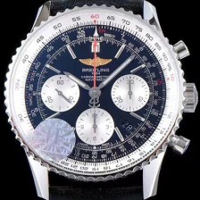 레플리카 [브라이틀링] 남성용 네이비타이머 크로노그래프 블랙 다이얼 오토매틱 무브먼트 BRE0224  