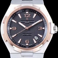 레플리카 [바쉐론콘스탄틴] 남성용 오버시즈 데이트 47040/000w-9500 최신 업그레이드 버전! 블랙 텍스쳐 다이얼 오토매틱 무브먼트 VAC0205  