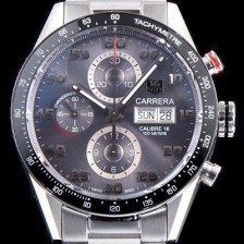 레플리카 [태그호이어] 남성용 TOP Grade Quality 까레라 크로노그래프 오토매틱 타키메터 그레이다이얼 TAG0140  