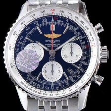 레플리카 [브라이틀링] 남성용 네이비타이머 크로노그래프 블루 다이얼 오토매틱 무브먼트 BRE0213  