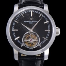 레플리카 [바쉐런콘스탄틴] 남성용 트레디셔널 투어빌론 수동기계식 42mm 가죽줄 블랙다이얼 vac25769  
