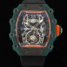 레플리카 [리차드밀레] 남성용 RM21-02 투어빌론 포지드 카본 51mm 투르비용 무브먼트 스켈레톤 다이얼 ric0305  