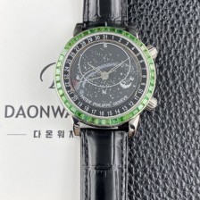 레플리카 [파텍필립] 남성용 그랜드 컴플리케이션 6104P 문페이즈 43mm 오토매틱 Cal.240 타입 블랙 다이얼 pat2276  