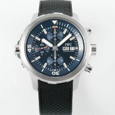 레플리카 [아이더블유씨] 남성용 아쿠아타이머 IW376805 크로노그래프 “엑스페디션 자크 이브 쿠스토” 에디션 44mm 오토매틱 무브먼트 블루 다이얼 iwc4112  