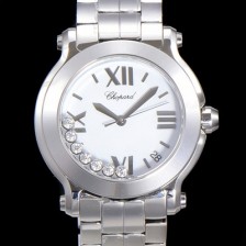 레플리카 [쇼파드] 여성용 해피 스포츠 다이아몬드 36mm 스위스 955.112 쿼츠 화이트다이얼  cho1312  